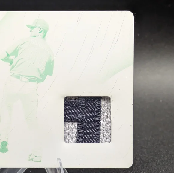 2020 Panini Immaculate MIKE SOROKA #'d 1/1 Triple Patch PRINTING PLATE Braves